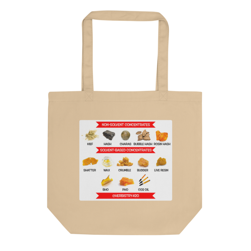 Concentrates – Eco Tote Bag — oyster