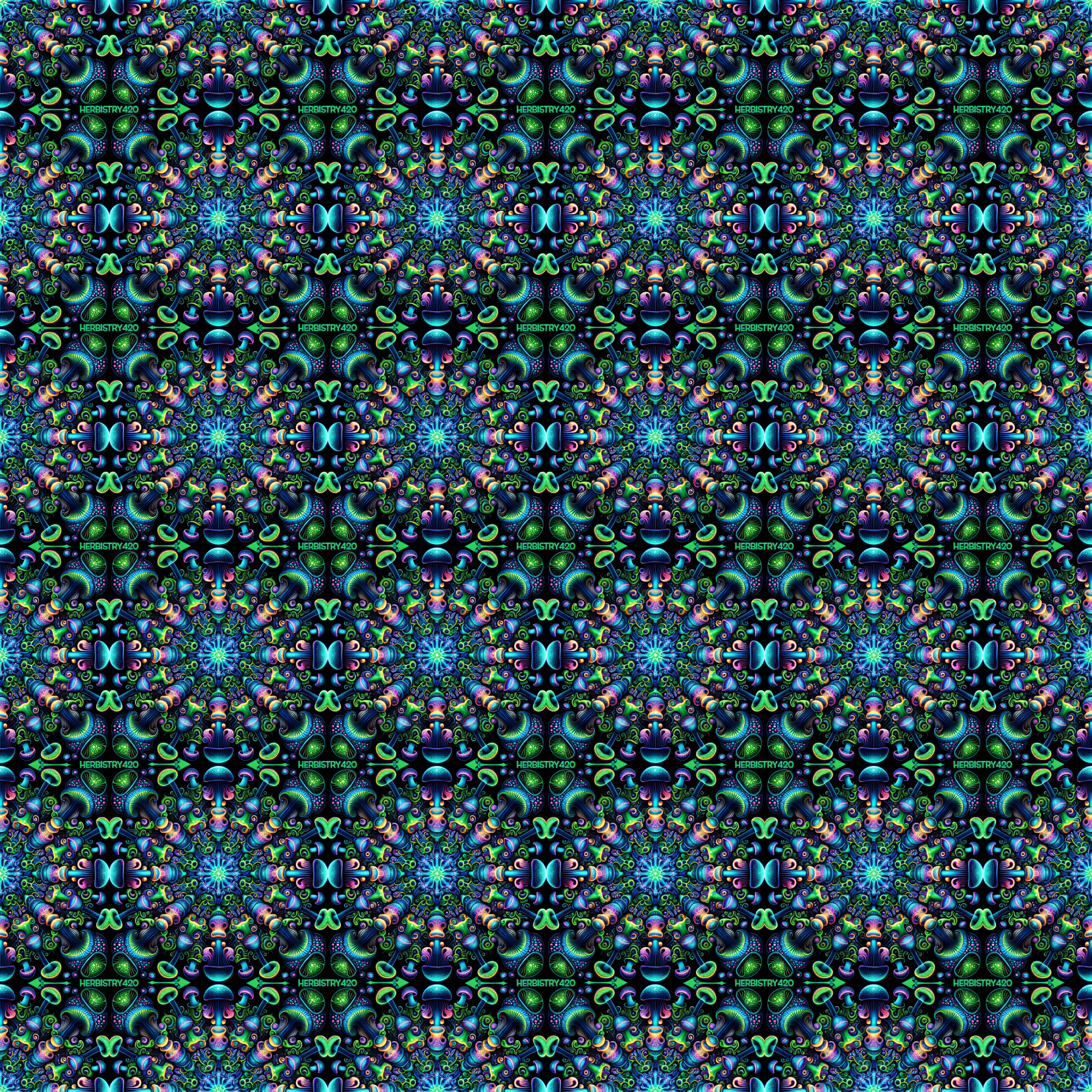 I Love Shrooms – Unisex Hoodie — back