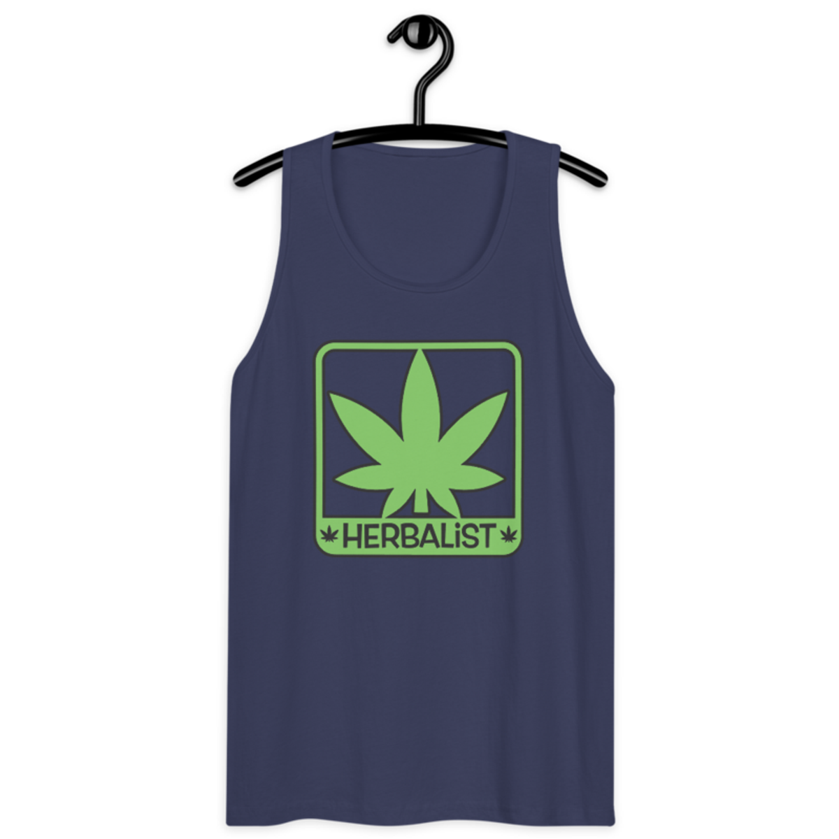 Herbalist – Men’s premium tank top — harbor blue