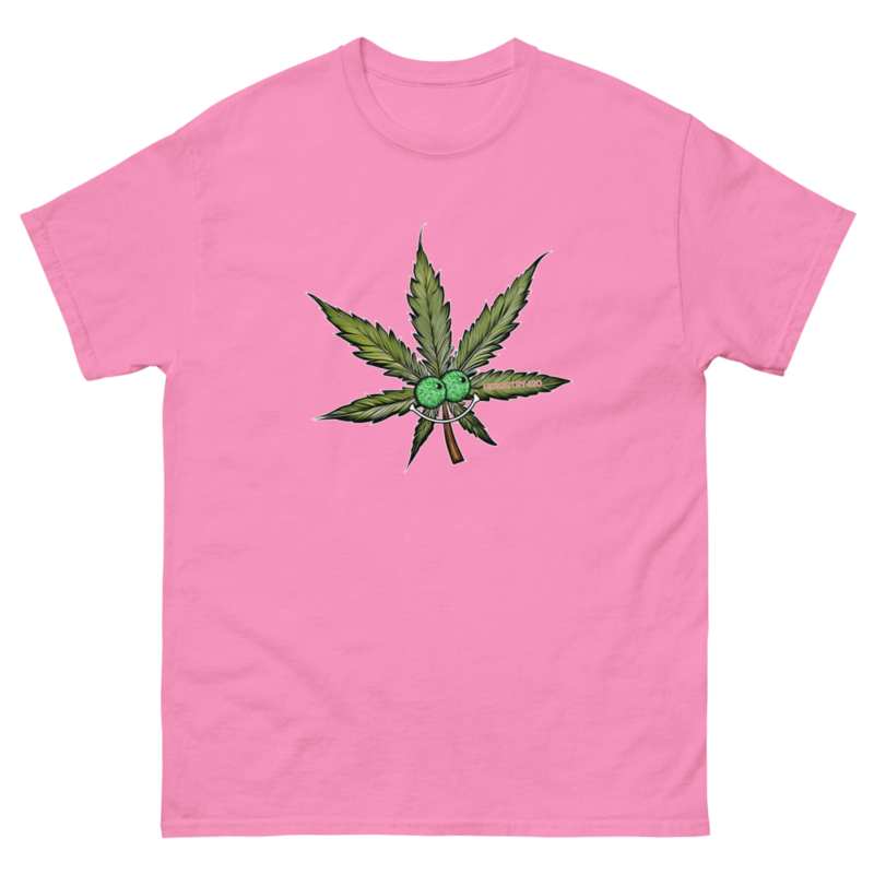 Happy Leaf – Unisex Classic Tee — azalea