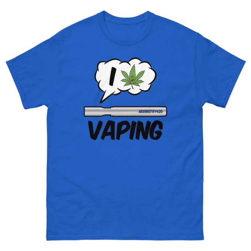 I Love Vaping – Unisex classic tee — royal