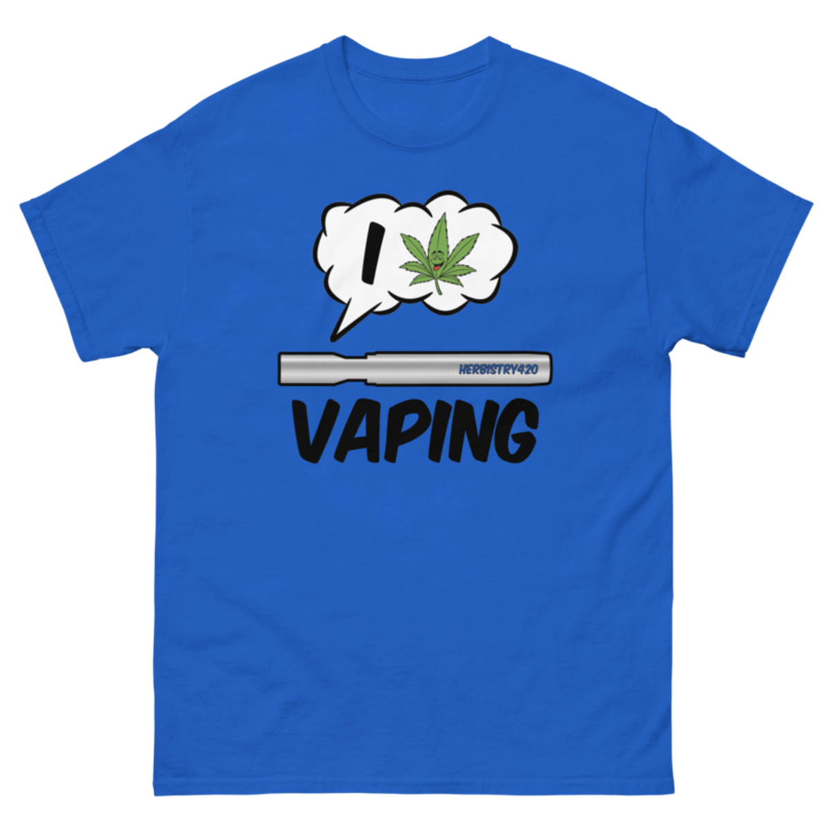 I Love Vaping – Unisex classic tee — royal