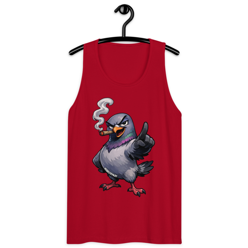 P-Dawg – Men’s premium tank top — red