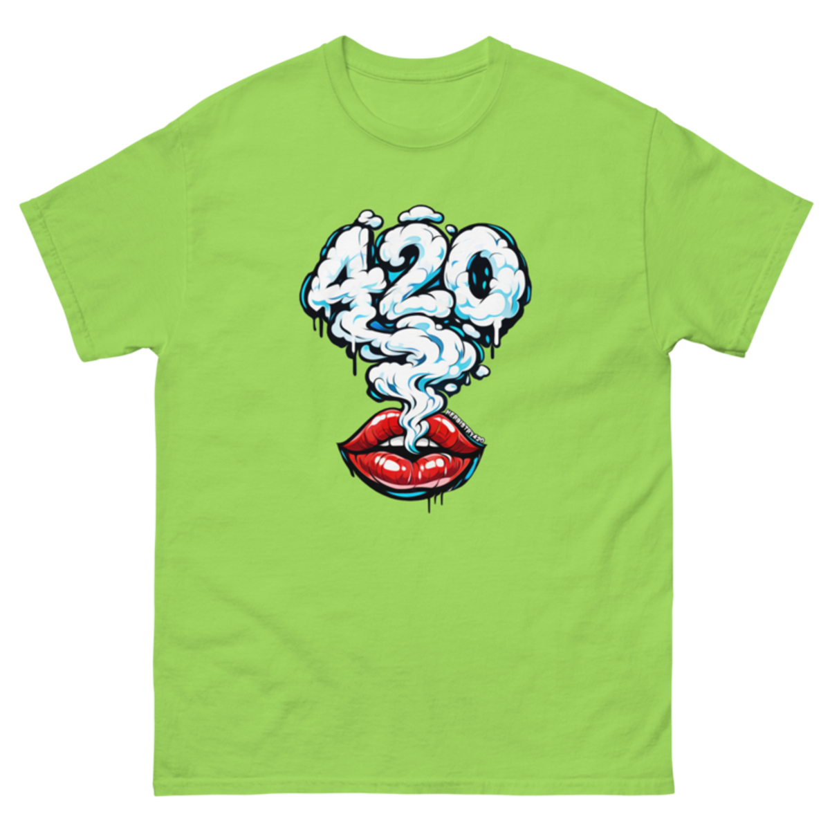 Those Lips – Unisex classic tee — lime