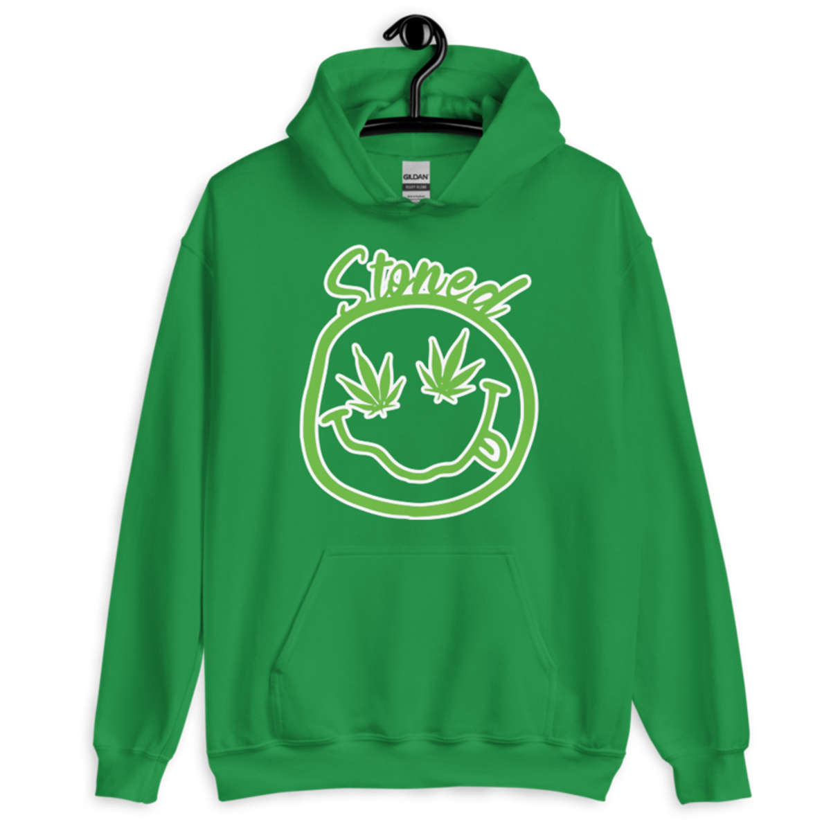Stoned – Unisex Hoodie — irish green
