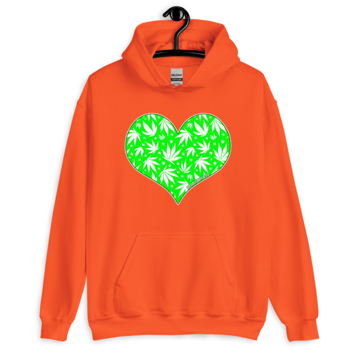 Love Weed – Unisex Hoodie — orange
