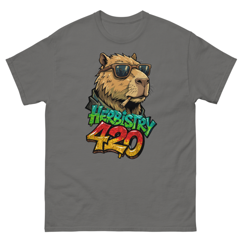 Cappy Life – Unisex classic tee — charcoal