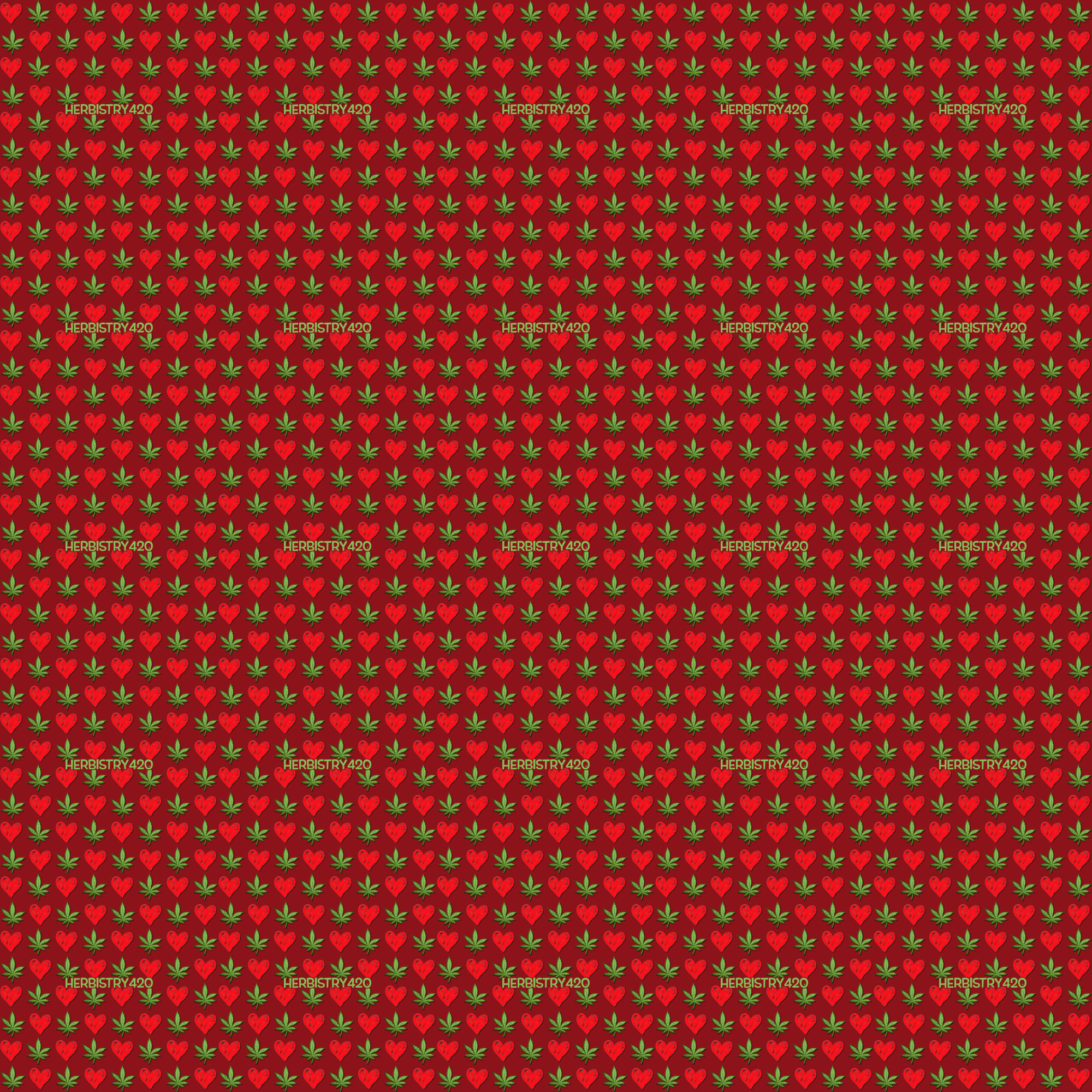 I Love Herbistry420 – Unisex Hoodie — back