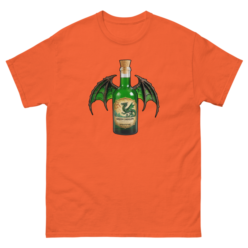 Green Dragon – Unisex classic tee — orange