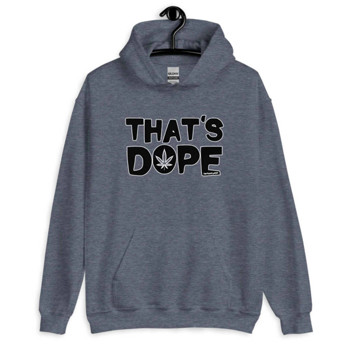 That's Dope – Unisex Hoodie — heather sport dark navy