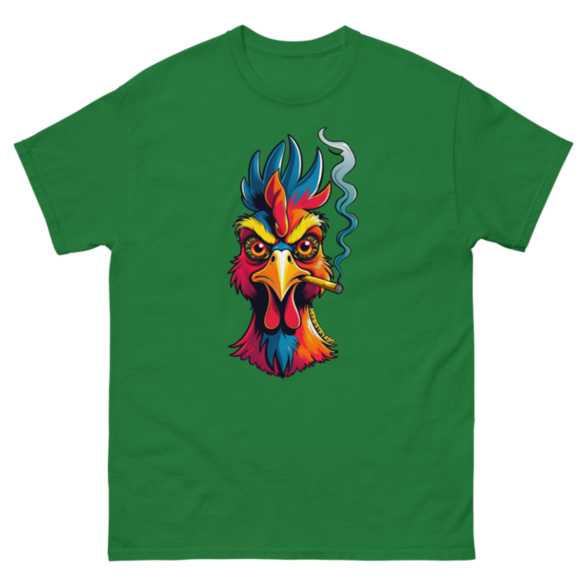 Fried Chicken – Unisex classic tee — turf green