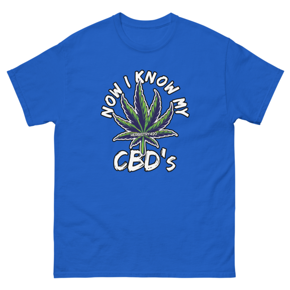 Now I Know My – Unisex Classic Tee — royal