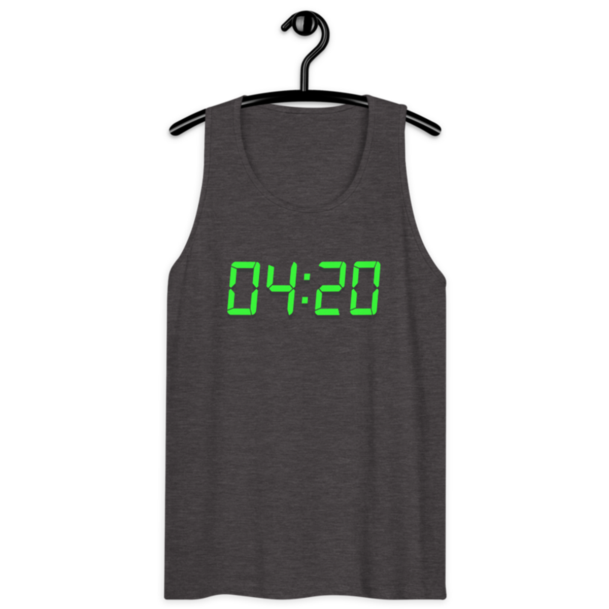 04:20 Digital – Men’s premium tank top — charcoal heather