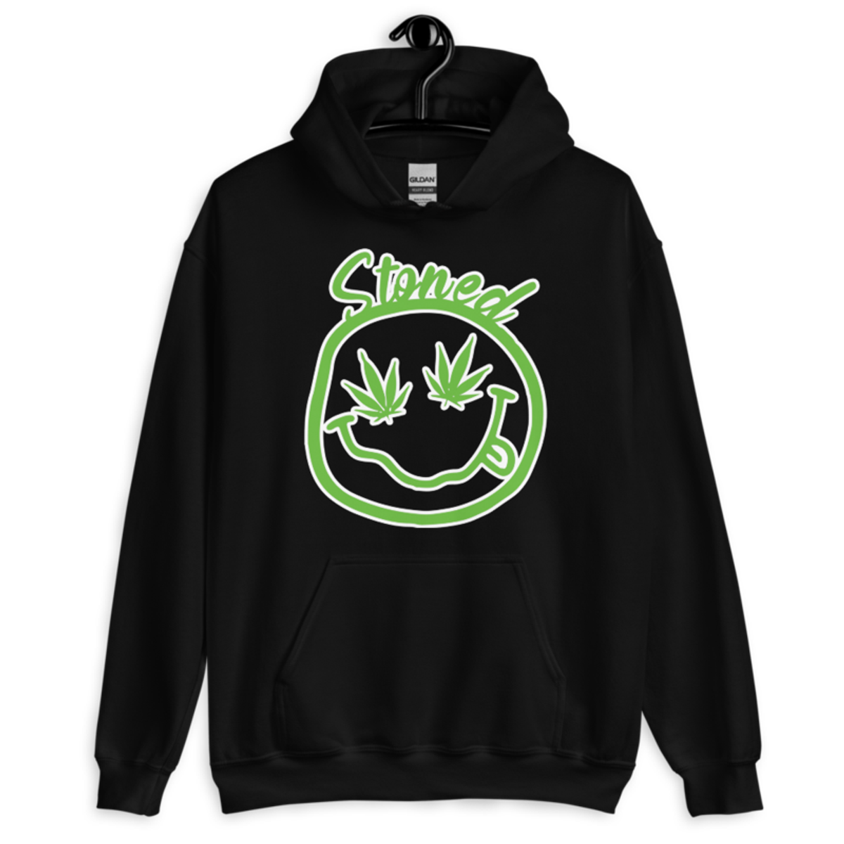 Stoned – Unisex Hoodie — black