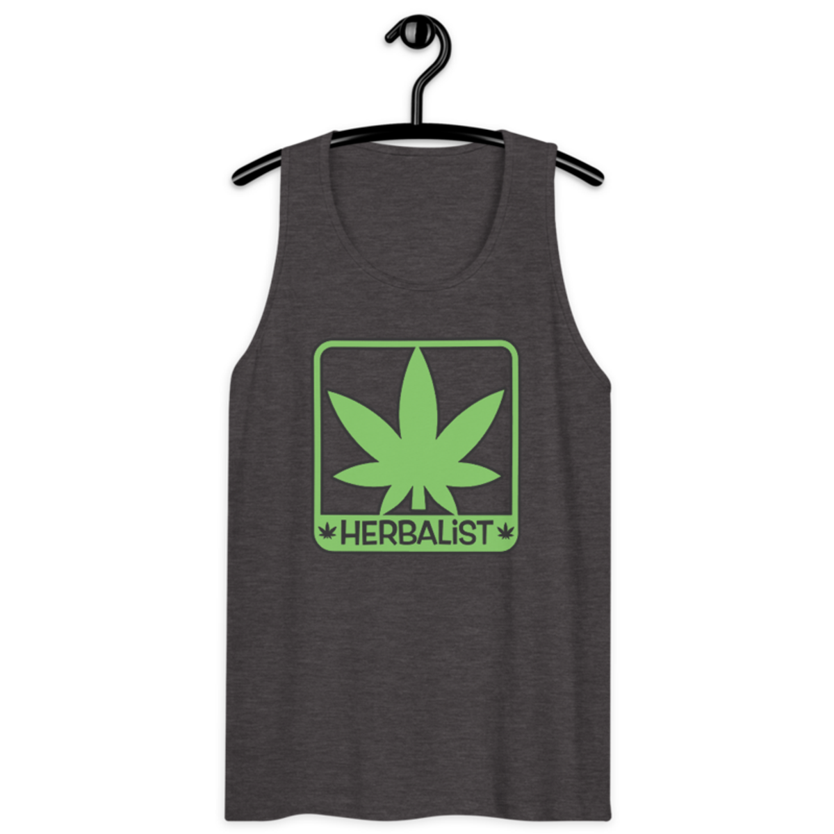 Herbalist – Men’s premium tank top — charcoal heather