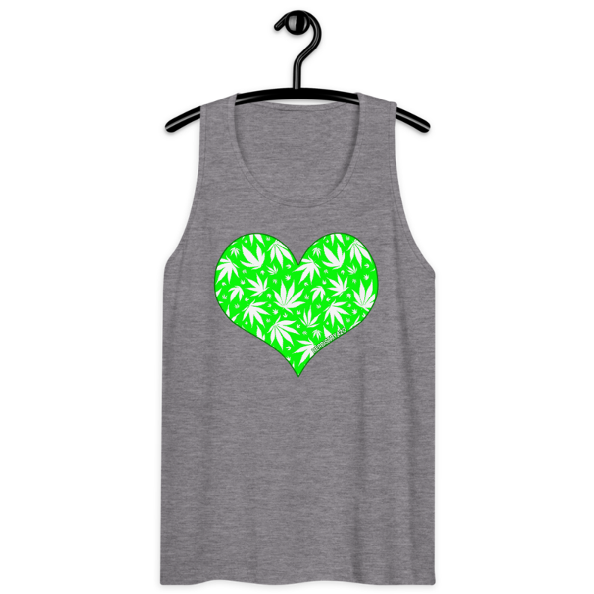 Love Weed – Men’s premium tank top — athletic heather