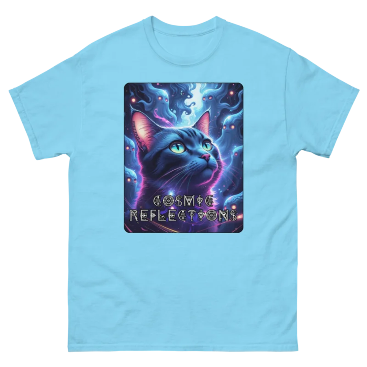 Cosmic Reflections – Unisex classic tee — sky