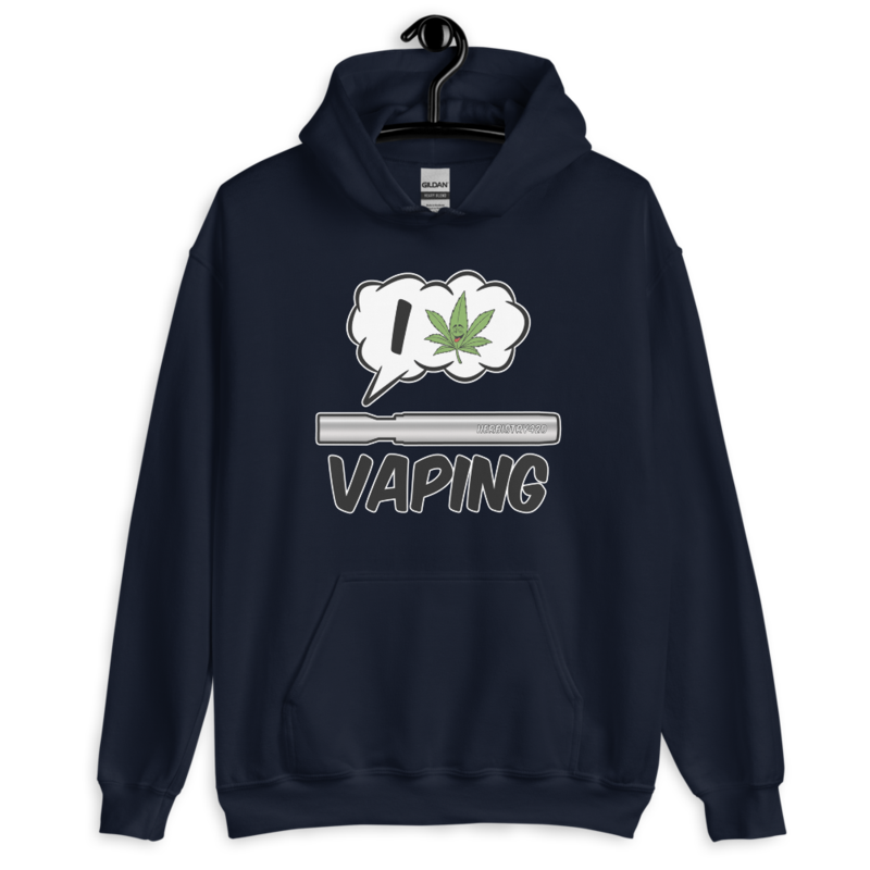 I Love Vaping – Unisex Hoodie — navy