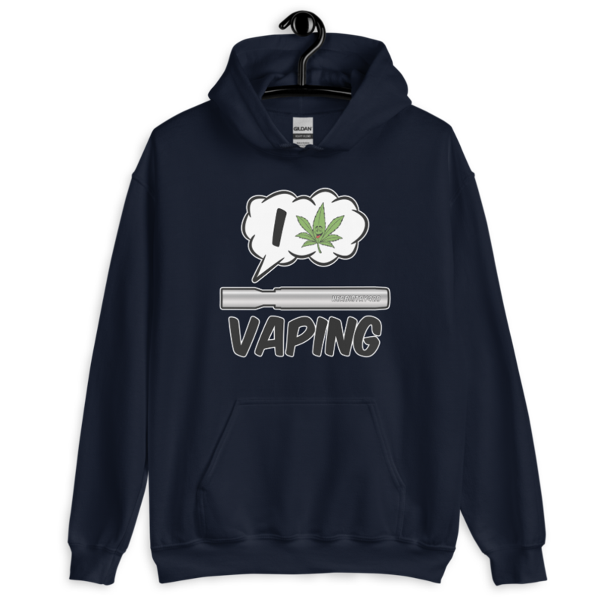 I Love Vaping – Unisex Hoodie — navy