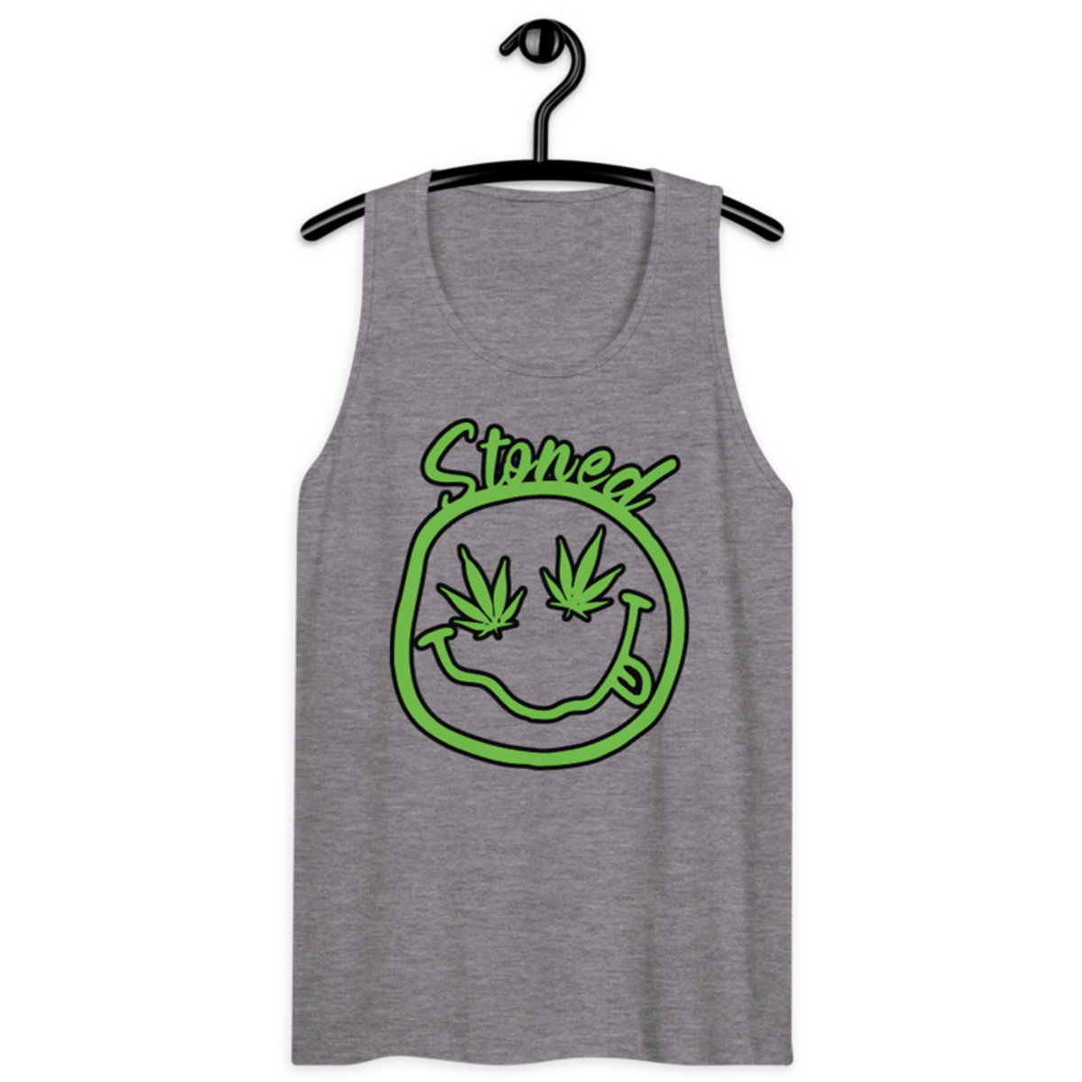 Stoned – Men’s premium tank top — athletic heather