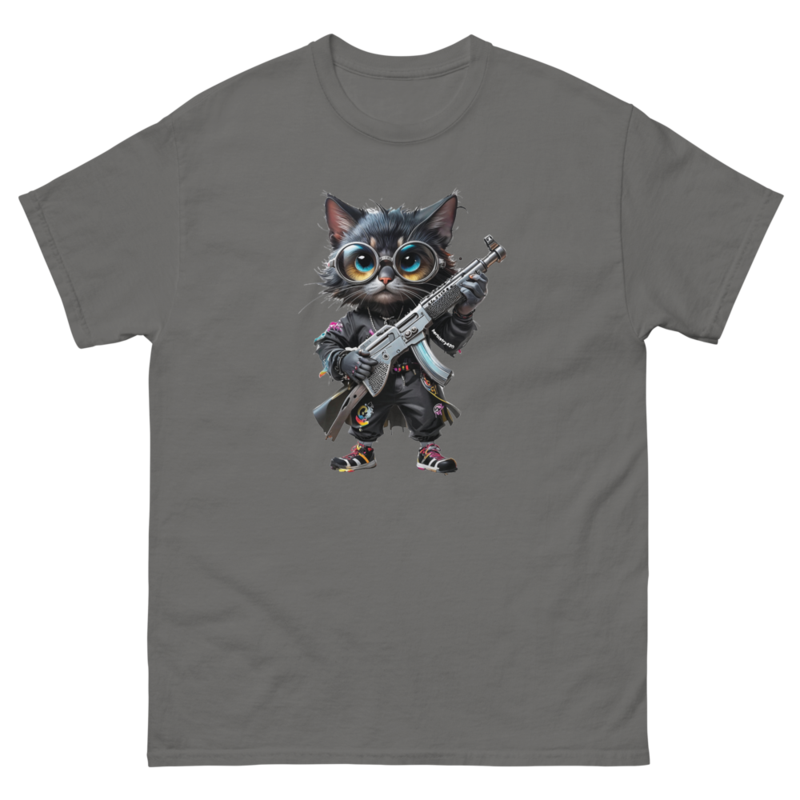 OG Cat – Unisex classic tee — charcoal