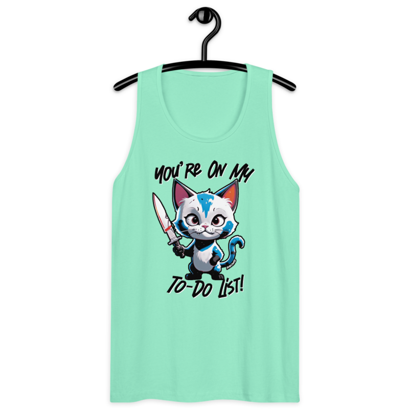 You're On My To-Do List – Men’s premium tank top — mint