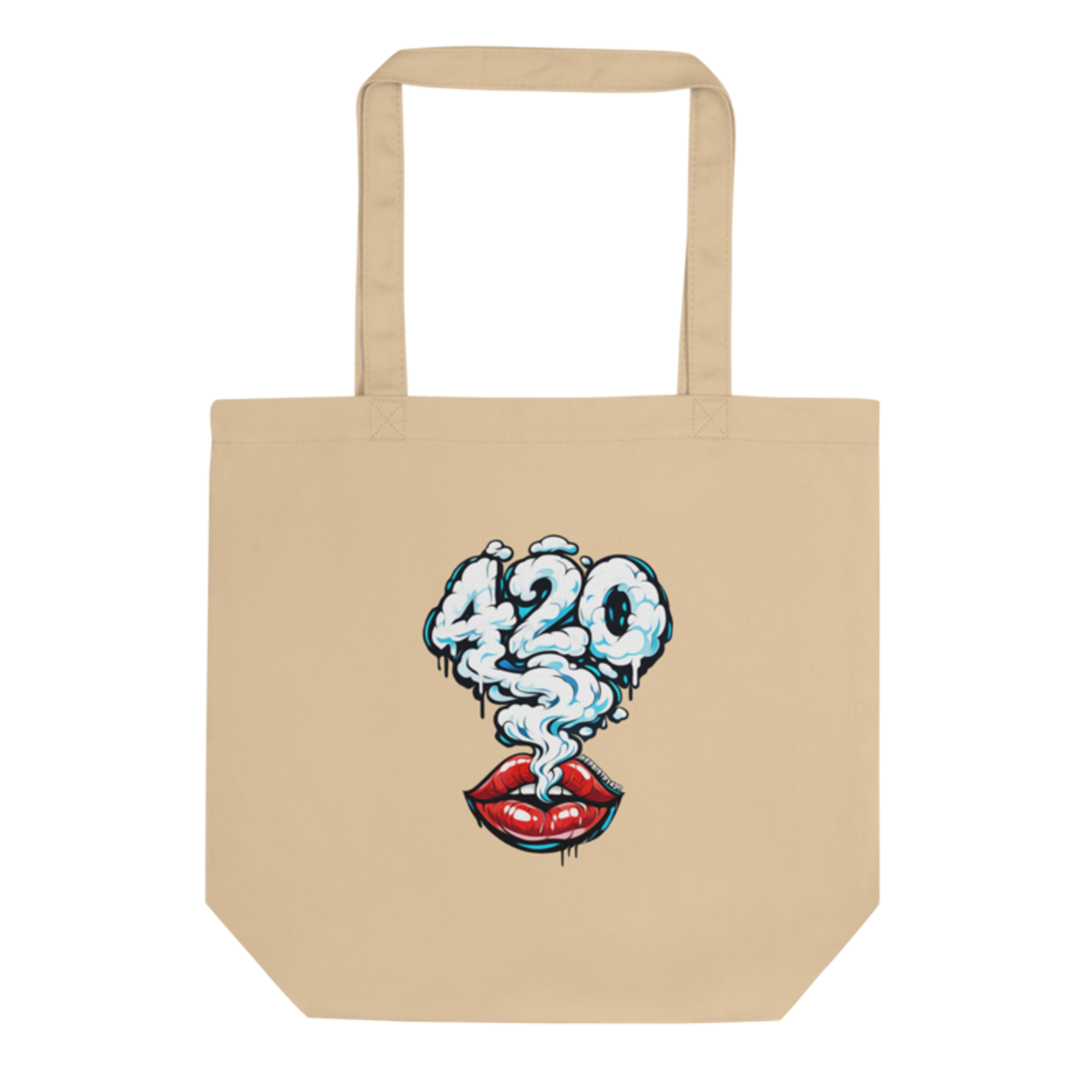 Those Lips – Eco Tote Bag — oyster