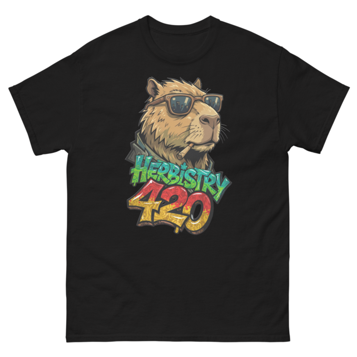 Cappy Life – Unisex classic tee — black