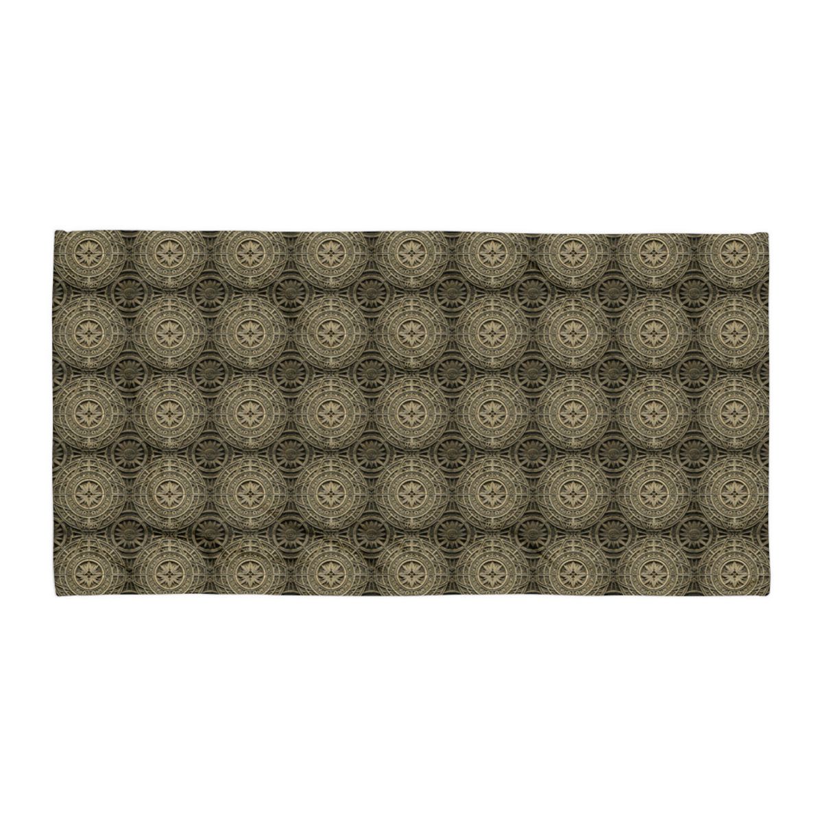 Sacred Herbistry – Beach Towel — flat