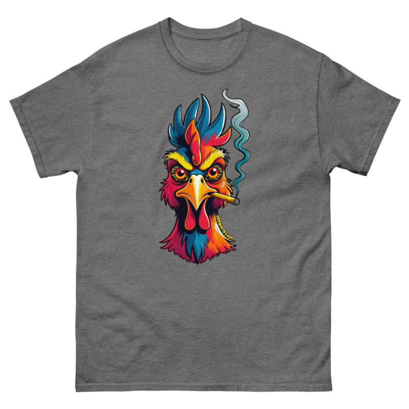 Fried Chicken – Unisex classic tee — graphite heather