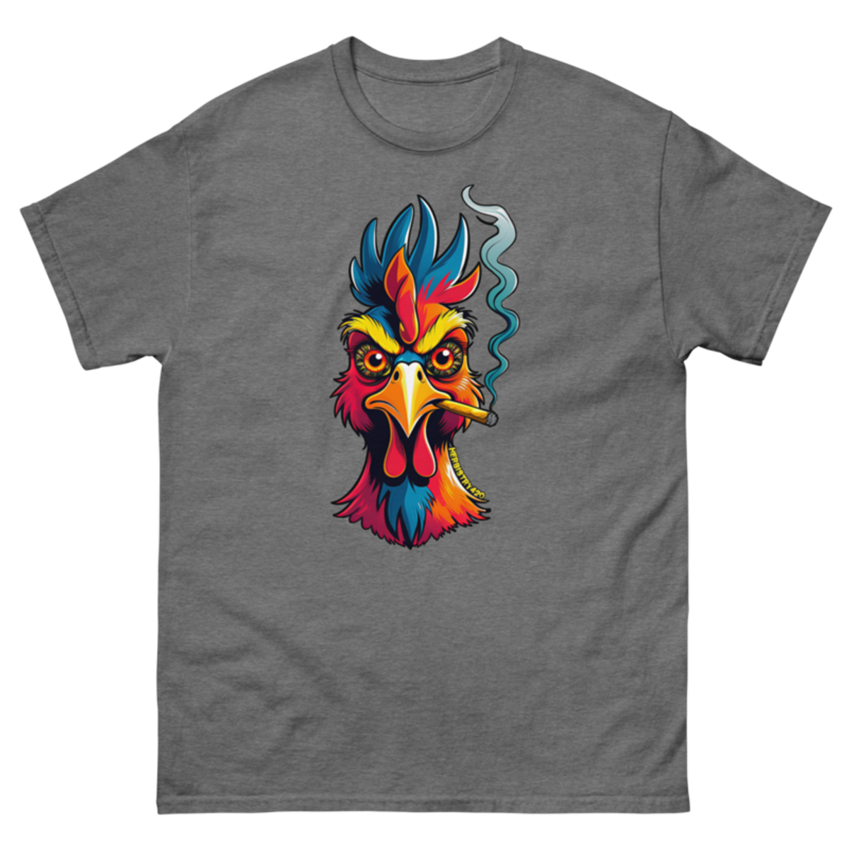 Fried Chicken – Unisex classic tee — graphite heather