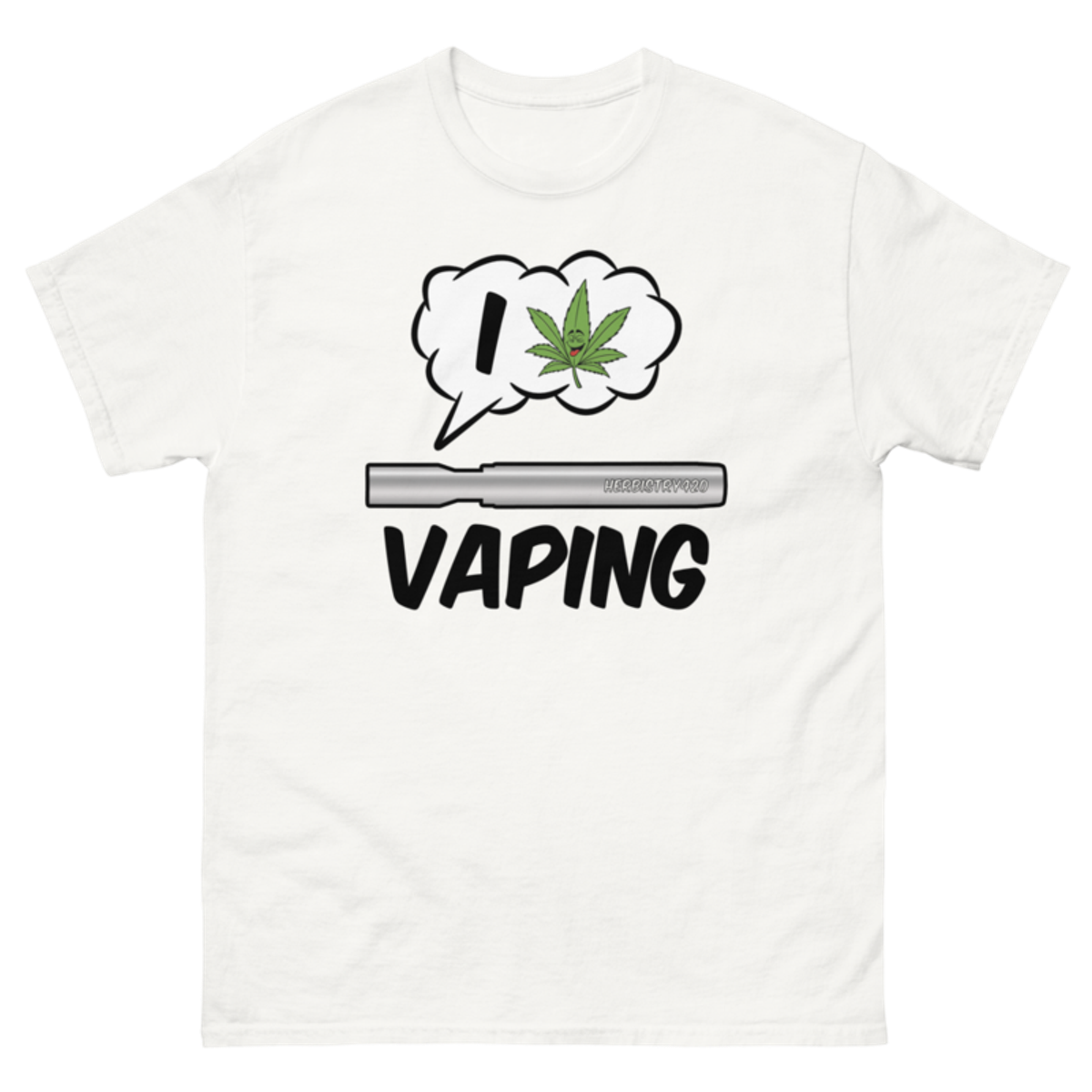 I Love Vaping – Unisex classic tee — white