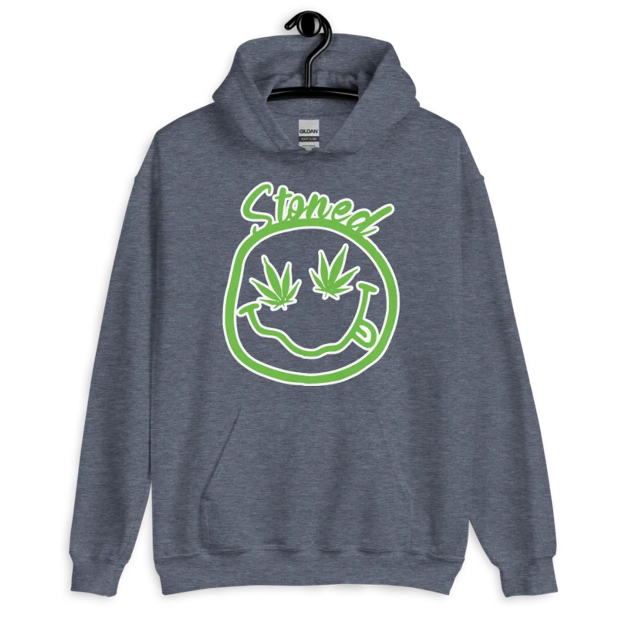 Stoned – Unisex Hoodie — heather sport dark navy