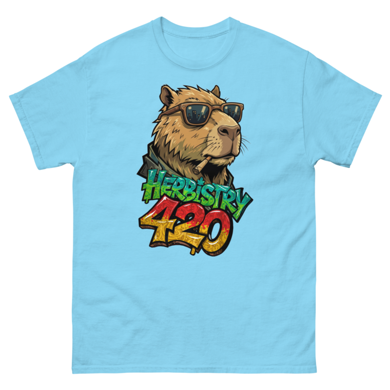 Cappy Life – Unisex classic tee — sky