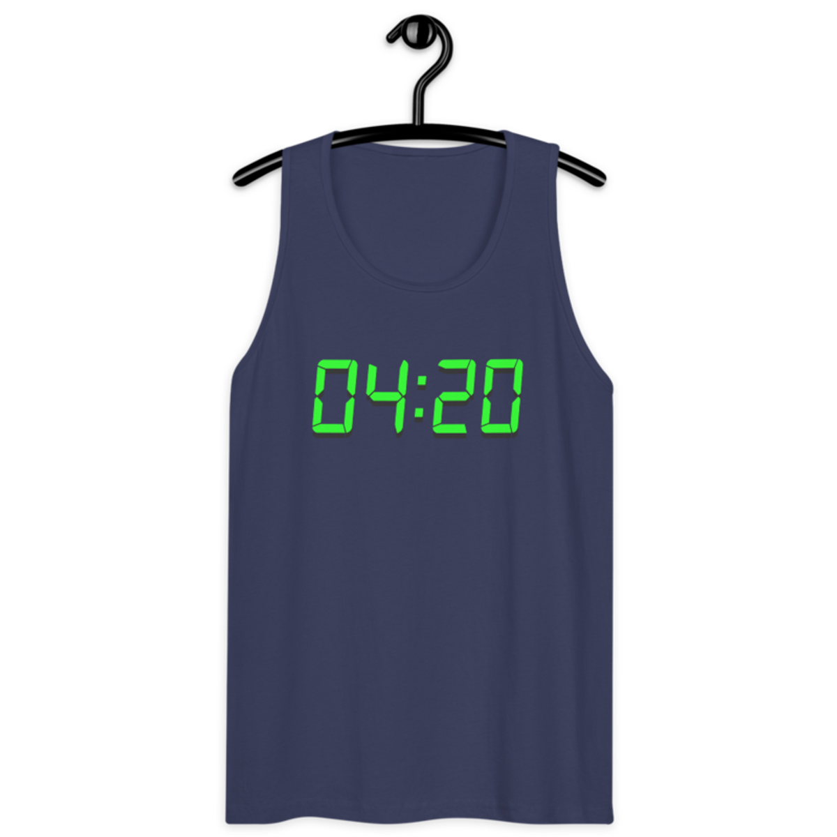 04:20 Digital – Men’s premium tank top — harbor blue