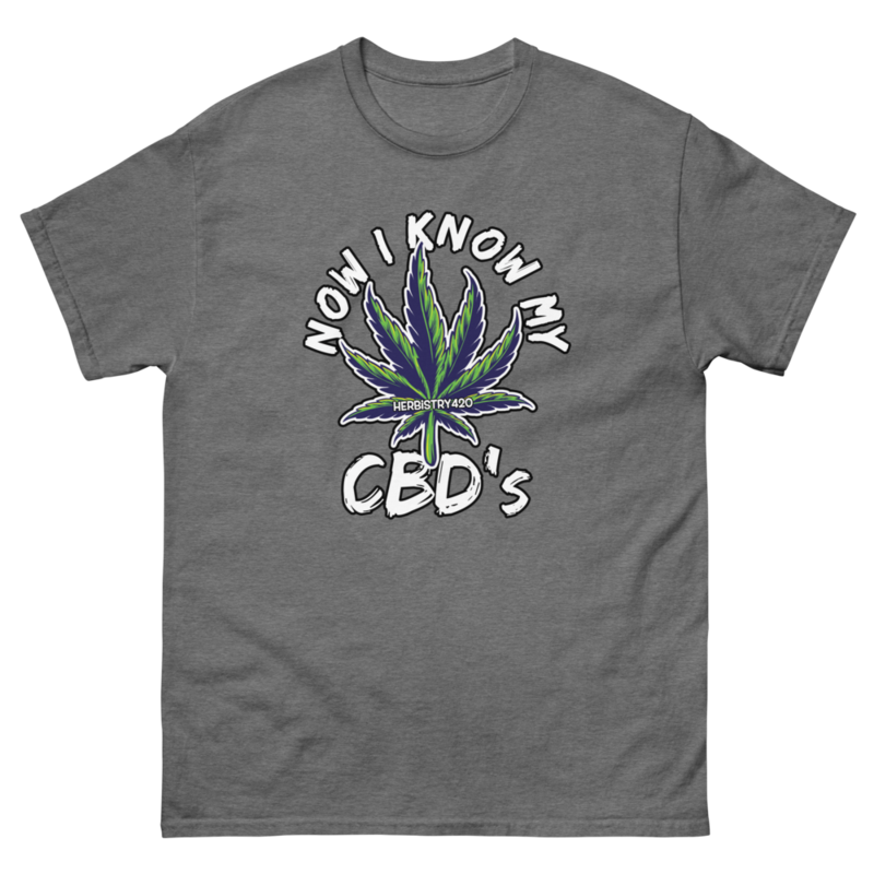 Now I Know My – Unisex Classic Tee — graphite heather