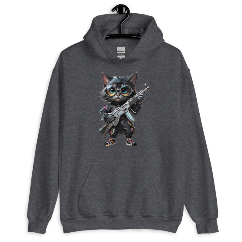 OG Cat – Unisex Hoodie — dark heather