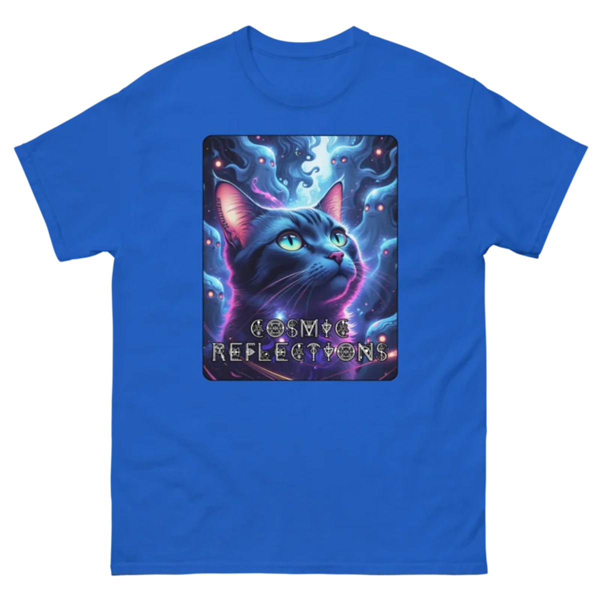 Cosmic Reflections – Unisex classic tee — royal