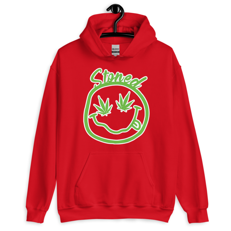 Stoned – Unisex Hoodie — red