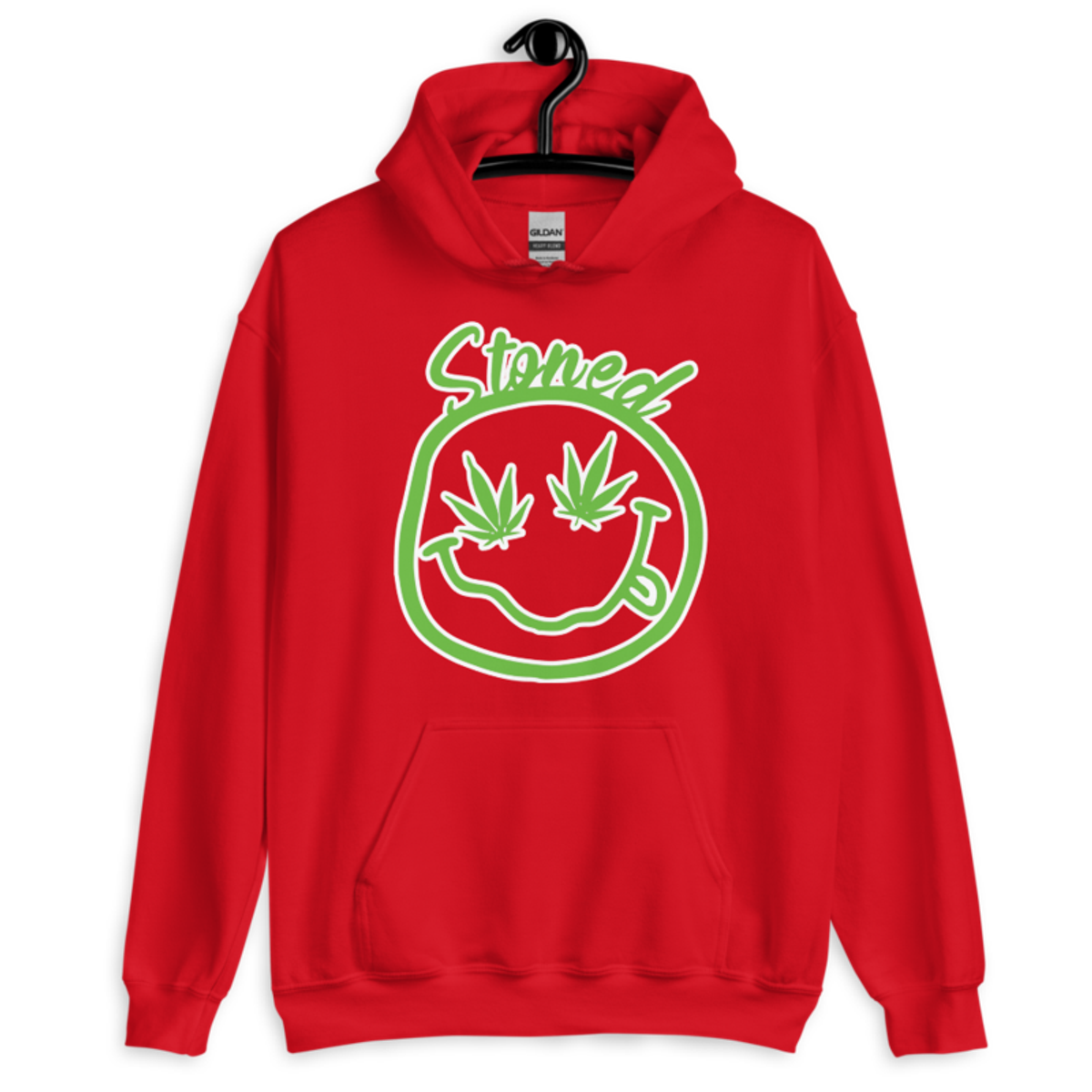Stoned – Unisex Hoodie — red