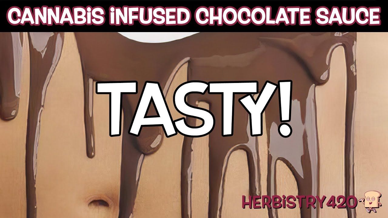 cannabis infused chocolate sauce
