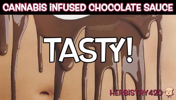 cannabis infused chocolate sauce