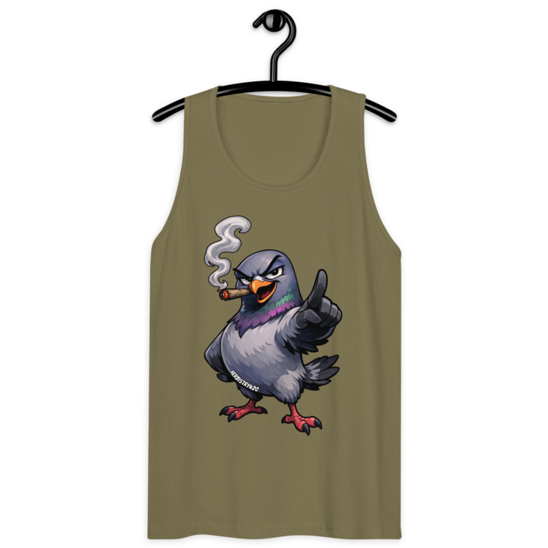 P-Dawg – Men’s premium tank top — military green