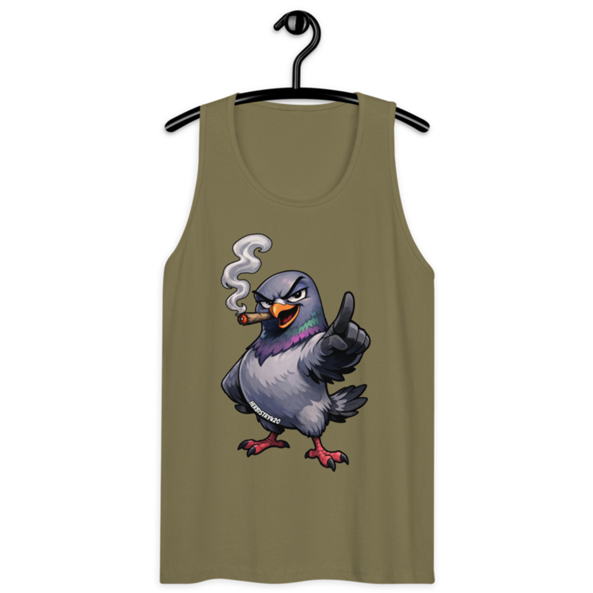 P-Dawg – Men’s premium tank top — military green