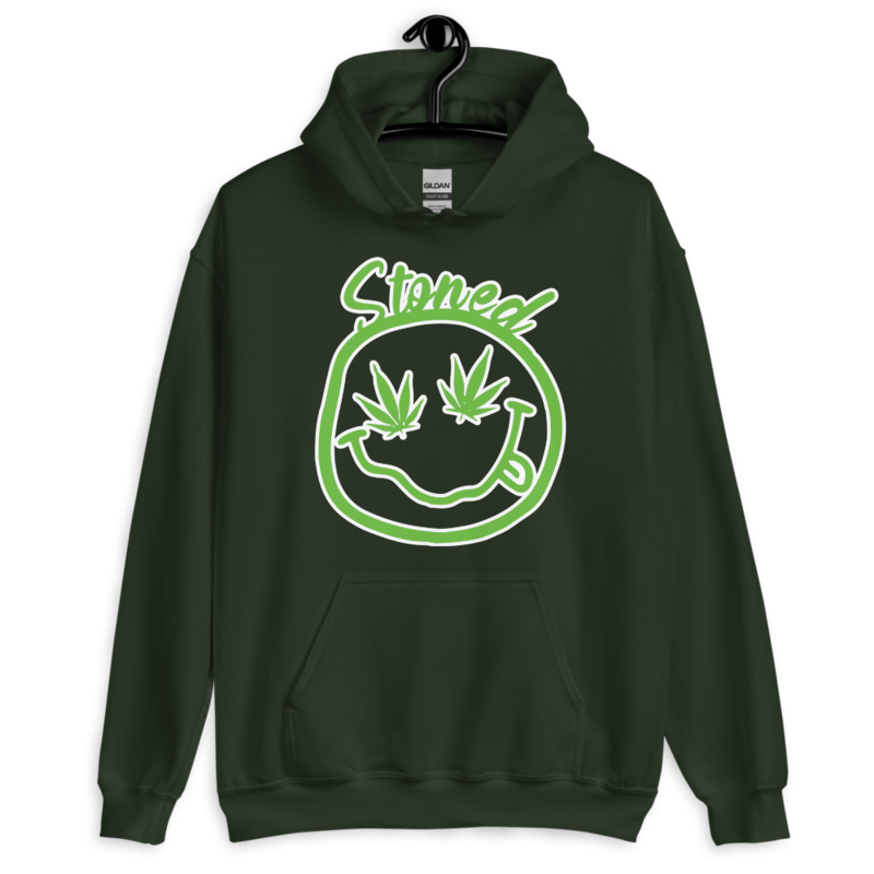 Stoned – Unisex Hoodie — forest green