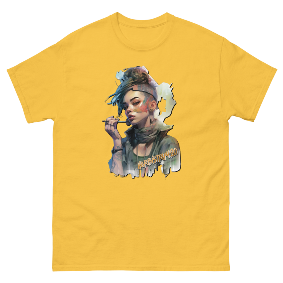 Steampunk Girl 2 – Unisex Classic Tee — daisy