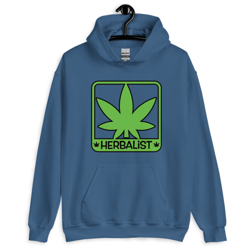 Herbalist – Unisex Hoodie — indigo blue