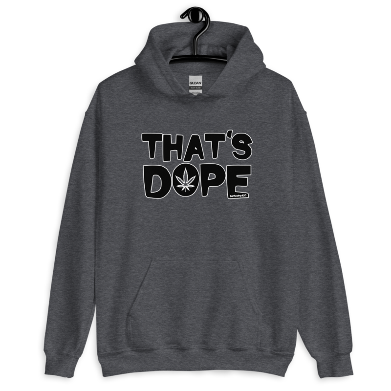That's Dope – Unisex Hoodie — dark heather