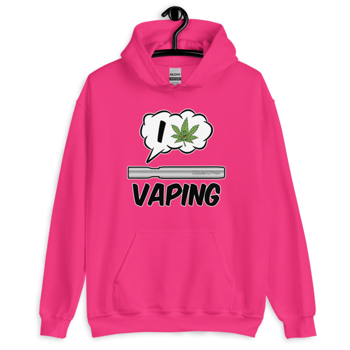 I Love Vaping – Unisex Hoodie — heliconia