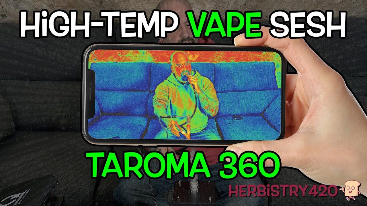 taroma 360 high temp rosin vape sesh